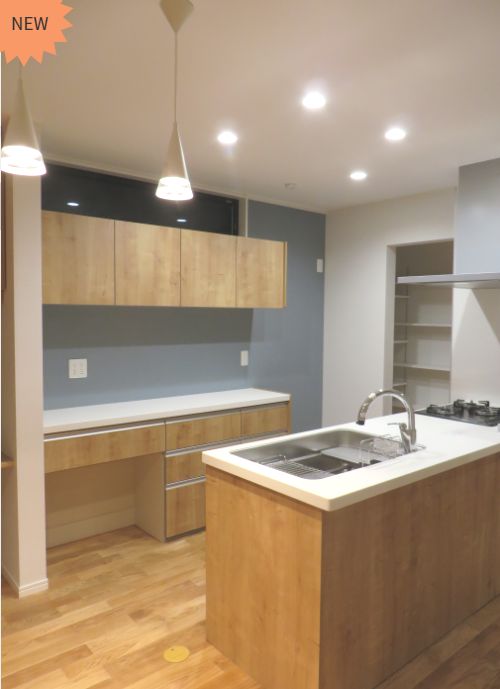 フラット対面キッチン　愛知県名古屋市